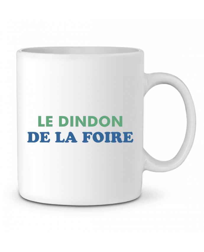 Ceramic Mug Le dindon de la foire by tunetoo
