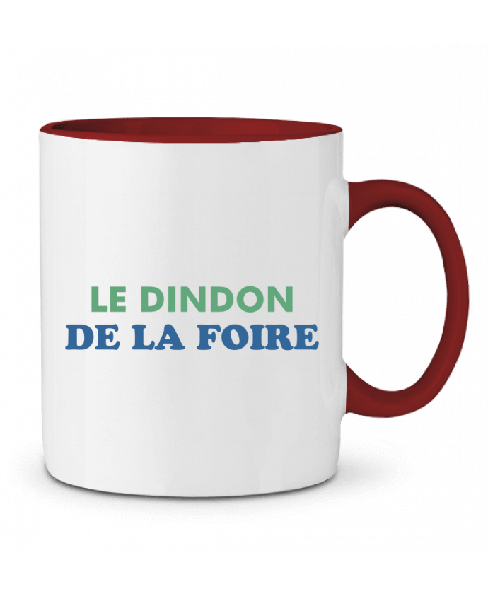 Mug bicolore Le dindon de la foire tunetoo