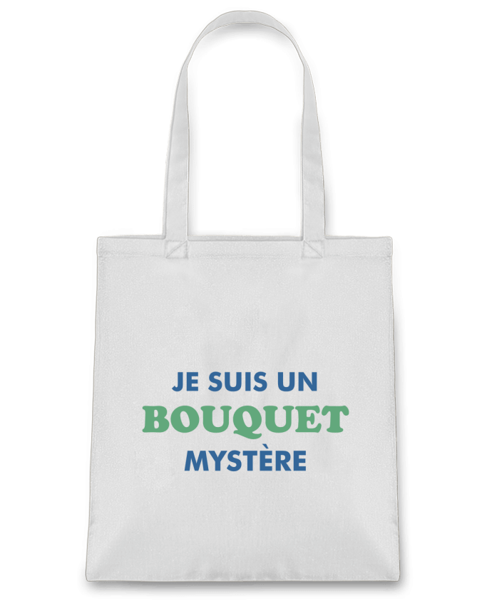 Tote Bag cotton Je suis un bouquet mystère by tunetoo