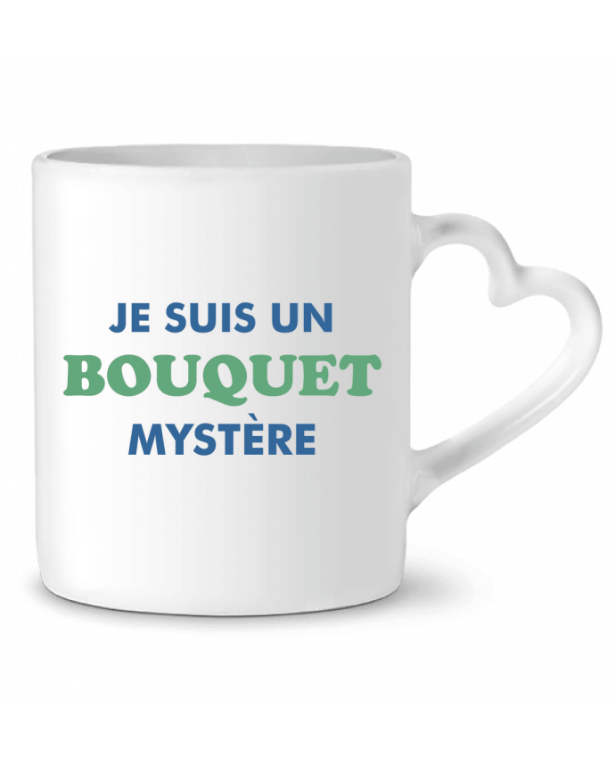 Mug Heart Je suis un bouquet mystère by tunetoo