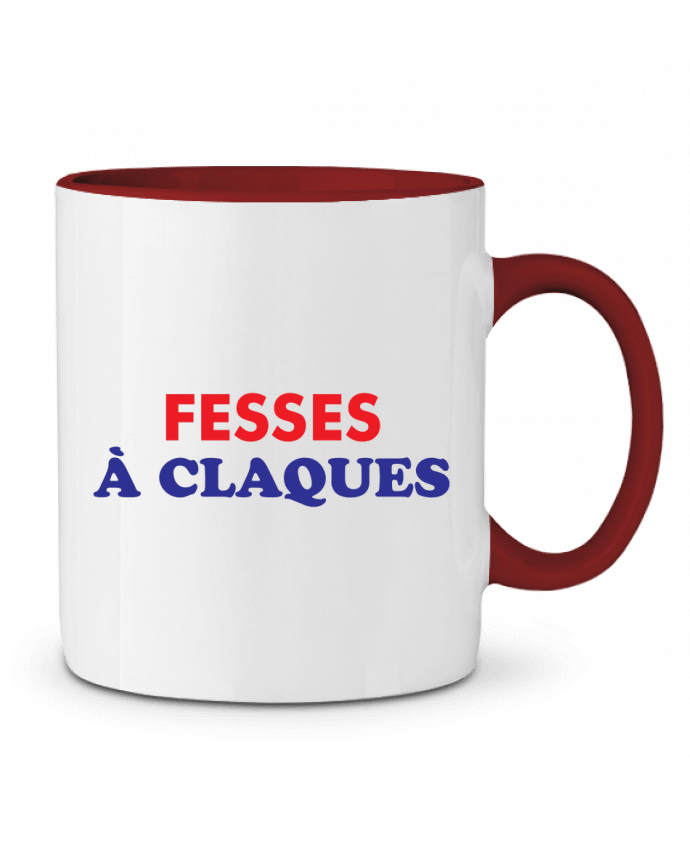 Mug bicolore Fesses à claques tunetoo