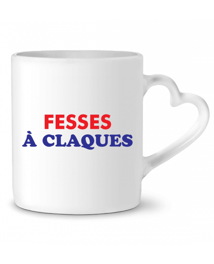 Mug coeur Fesses à claques par tunetoo