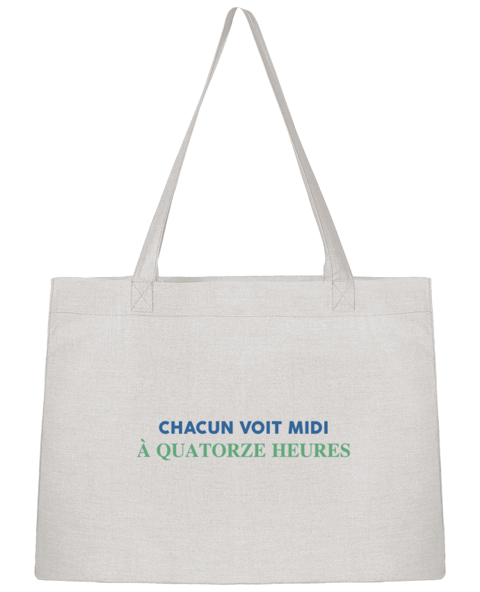 Shopping tote bag Stanley Stella Chacun voit midi à quatorze heures by tunetoo