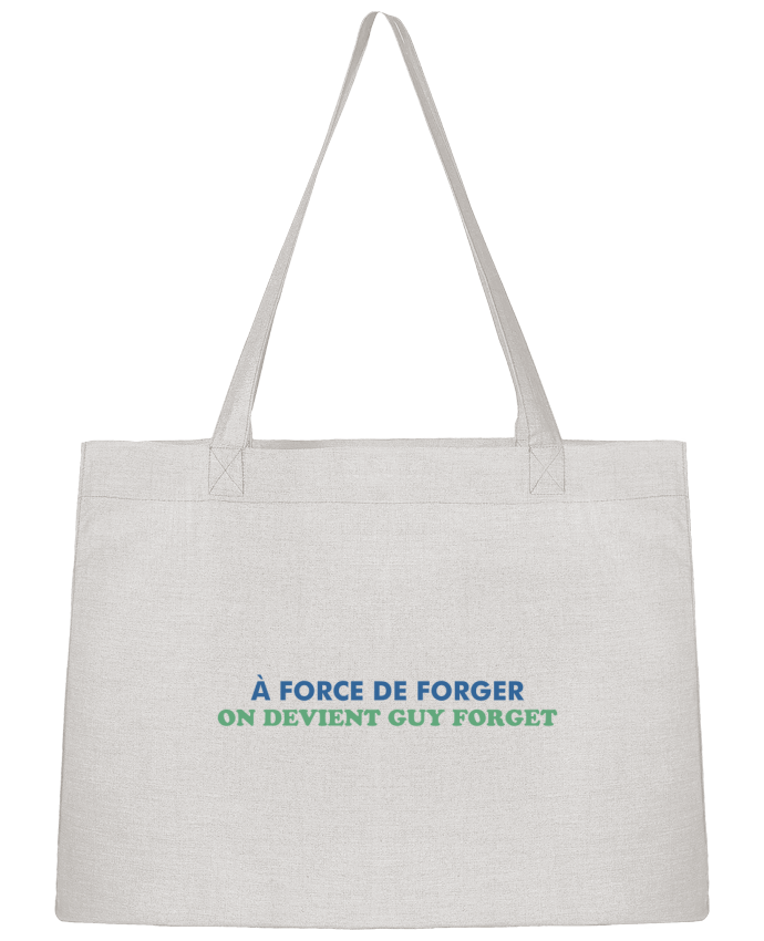 Shopping tote bag Stanley Stella A force de forger by tunetoo