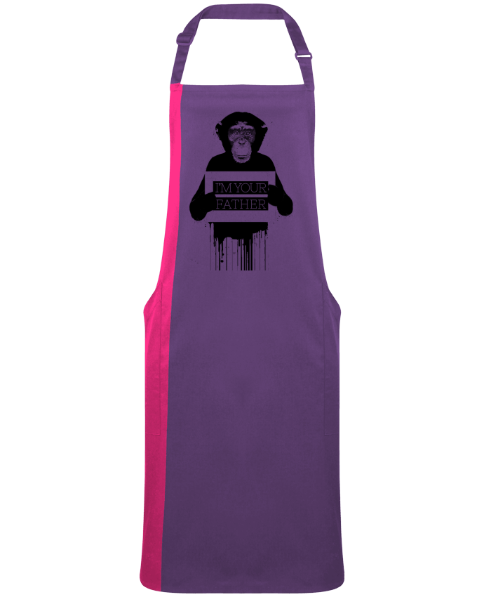 Tablier bicolore I'm your father II par  Balàzs Solti