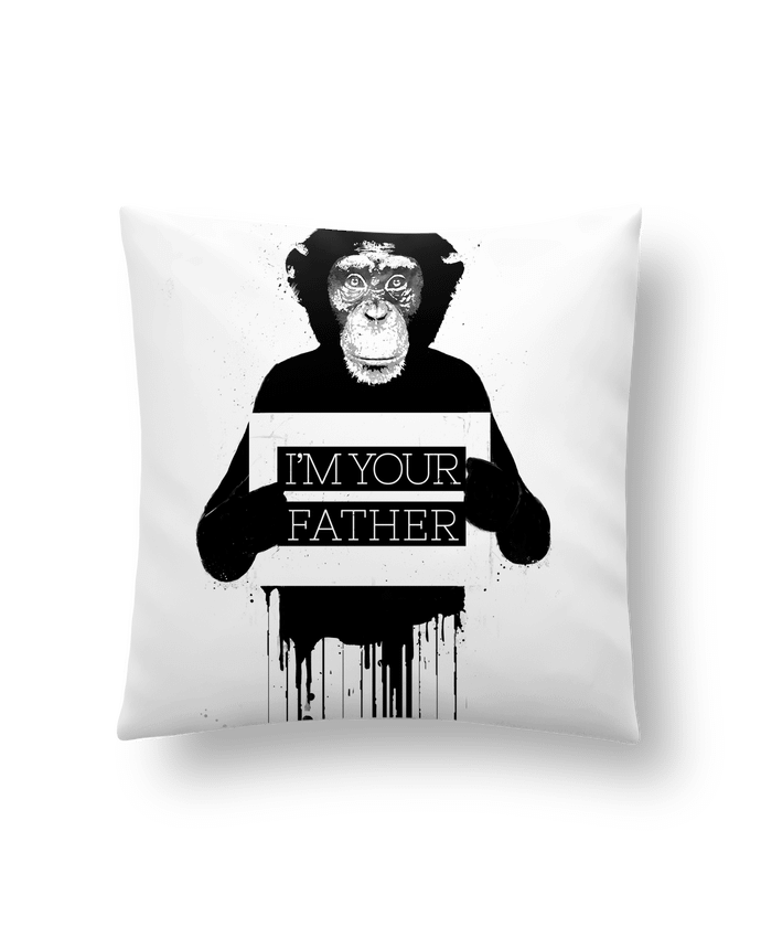 Cushion synthetic soft 45 x 45 cm I'm your father II by Balàzs Solti