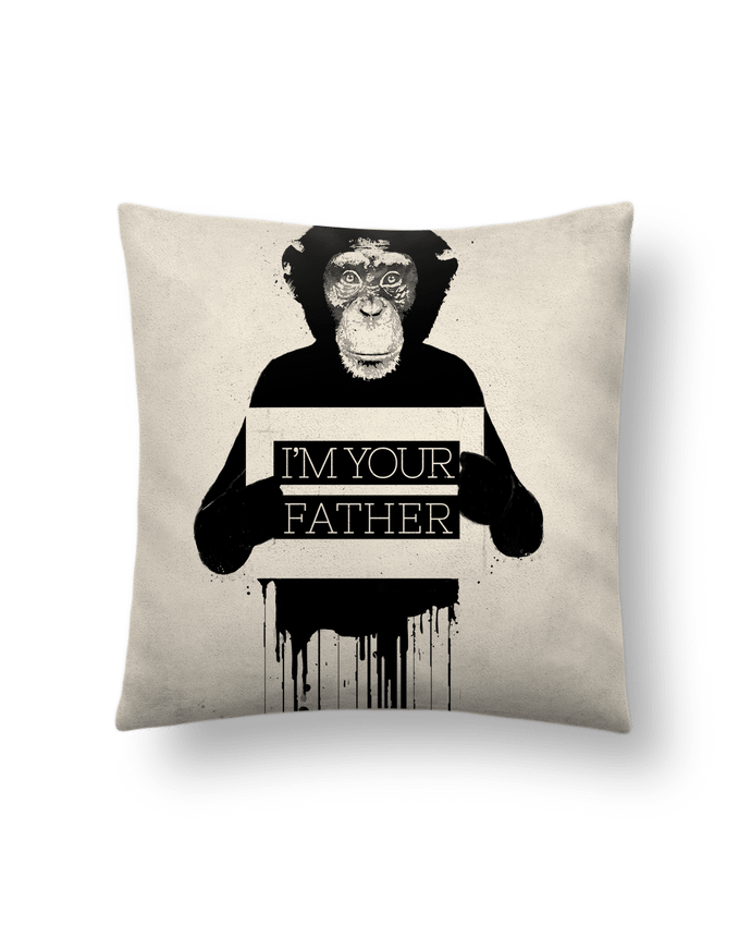 Cushion suede touch 45 x 45 cm I'm your father II by Balàzs Solti