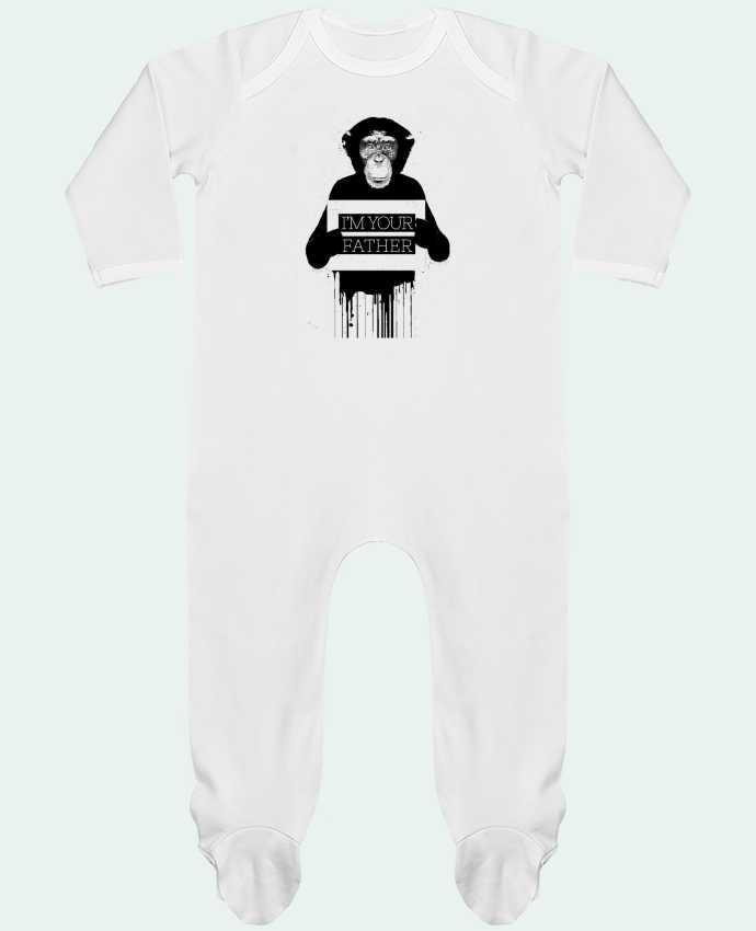 Baby Sleeper long sleeves Contrast I'm your father II by Balàzs Solti