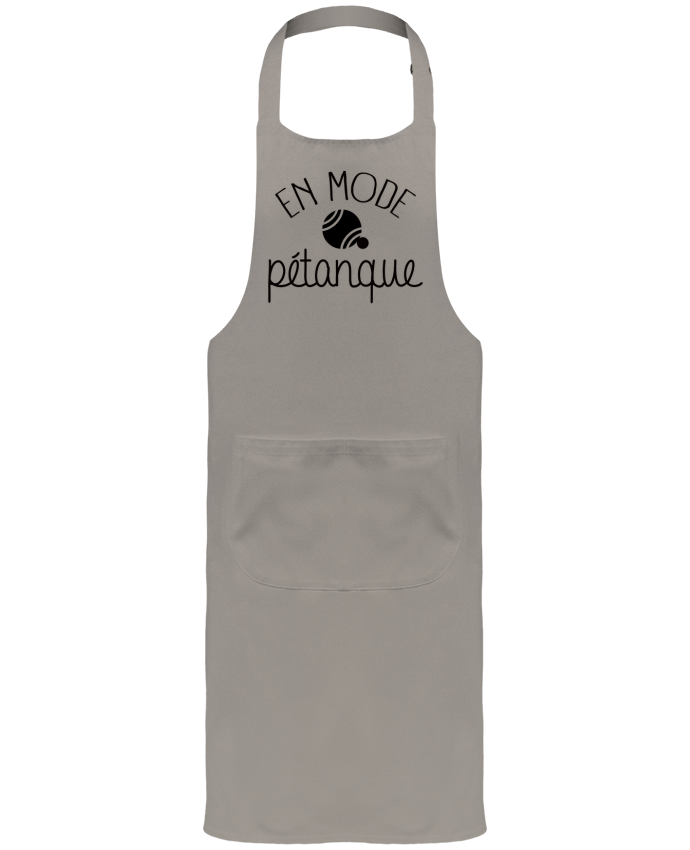 Tablier avec poches En mode pétanque par Freeyourshirt.com