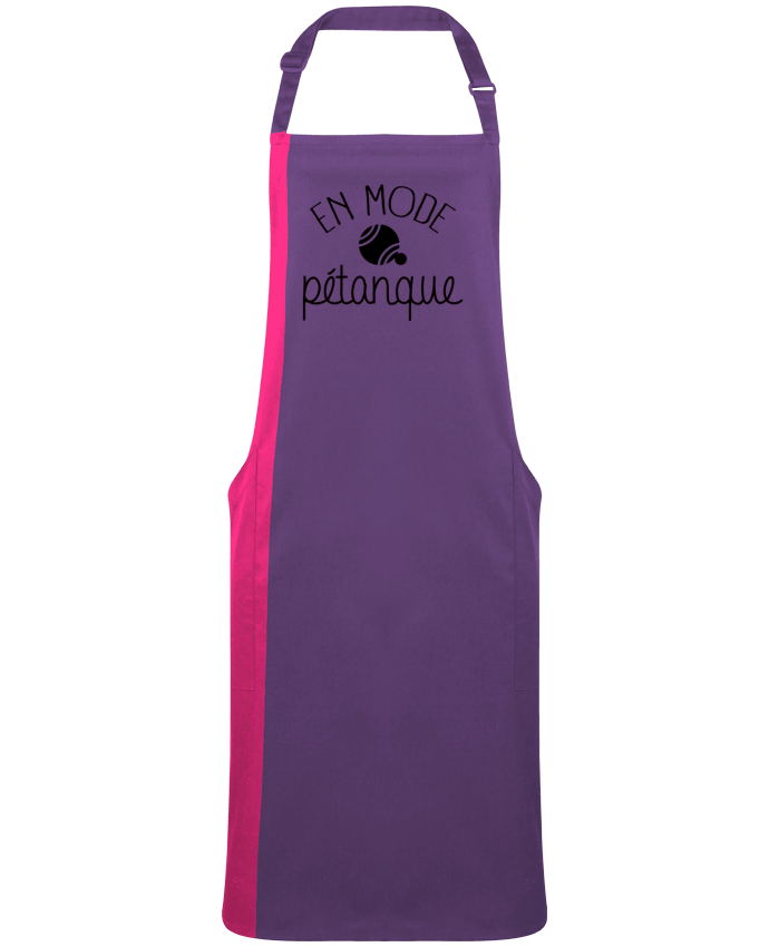 Tablier bicolore En mode pétanque par  Freeyourshirt.com