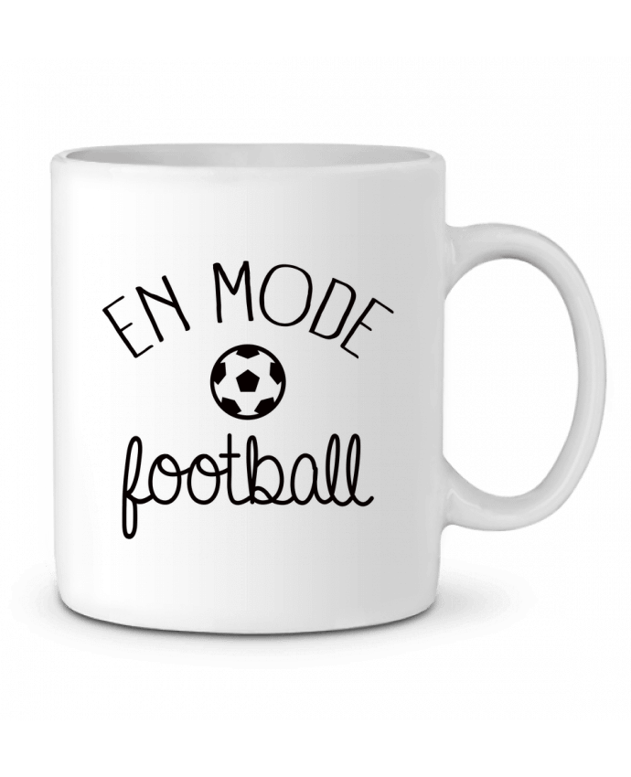 Ceramic Mug En mode Football by Freeyourshirt.com