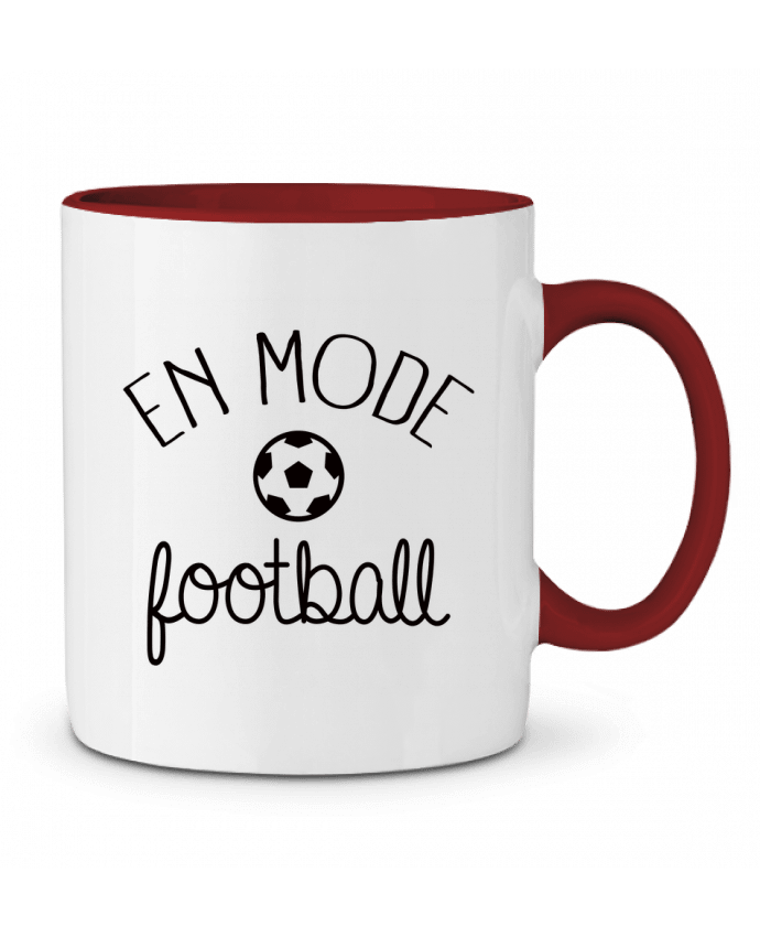 Mug bicolore En mode Football Freeyourshirt.com