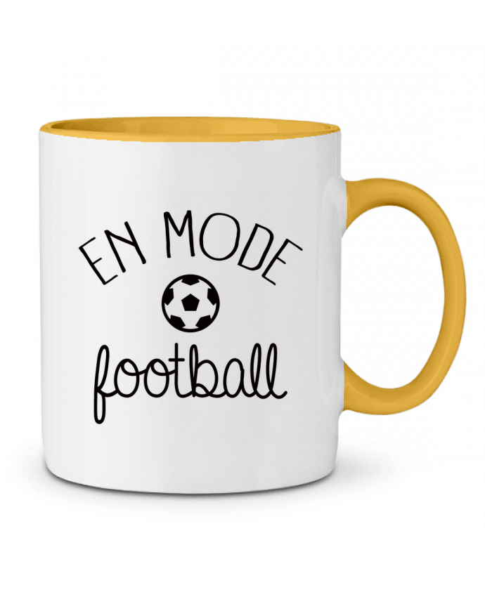 Two-tone Ceramic Mug En mode Football Freeyourshirt.com
