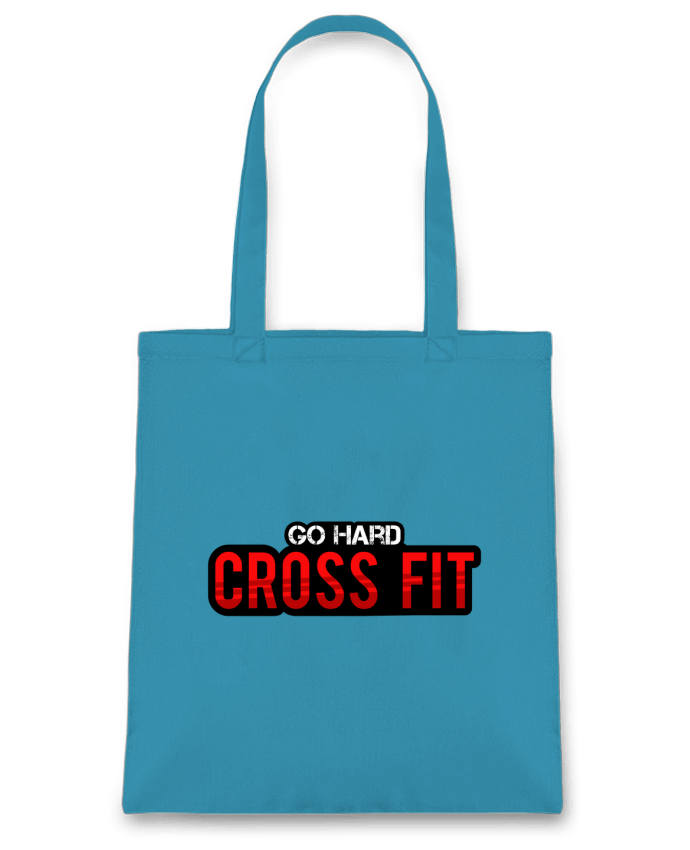 Tote Bag cotton Go Hard ! Crossfit by tunetoo