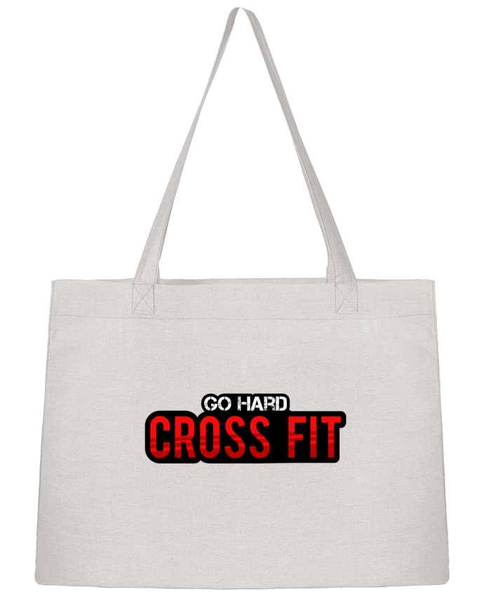 Shopping tote bag Stanley Stella Go Hard ! Crossfit by tunetoo