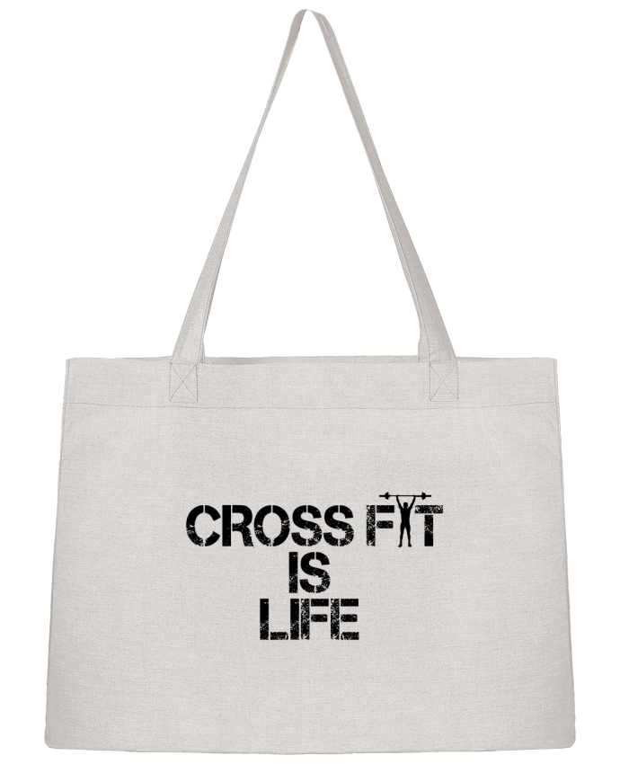 Shopping tote bag Stanley Stella Crossfit is life by tunetoo