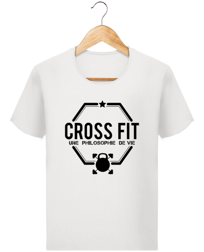 T-shirt Homme vintage Crossfit une philosophie de vie par tunetoo