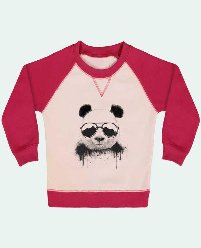 Sweatshirt Baby crew-neck sleeves contrast raglan Stay Cool by Balàzs Solti