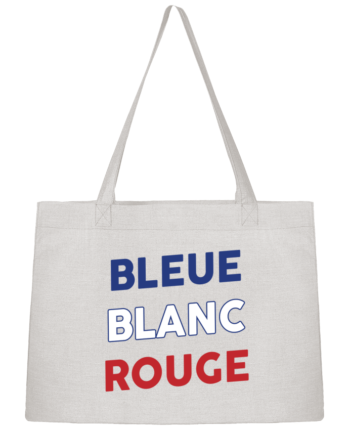 Shopping tote bag Stanley Stella Bleue Blanc Rouge by tunetoo