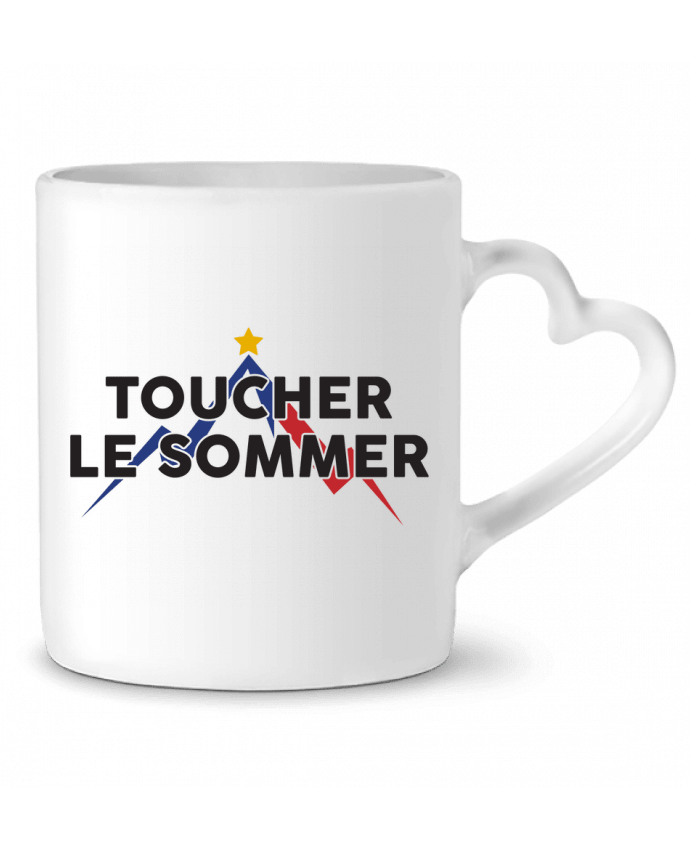 Mug coeur Toucher Le Sommer par tunetoo