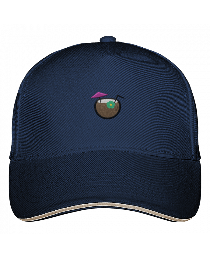 Gorra Panel 5 Ultimate Cocktail coco por tunetoo