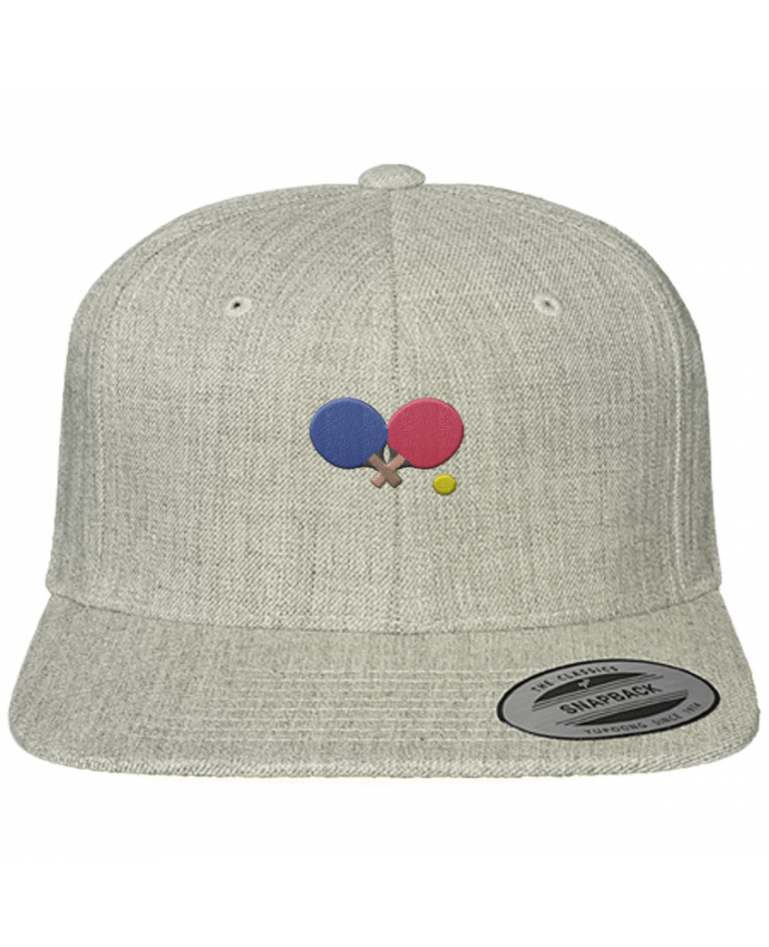 Snapback classique brodé Ping Pong par tunetoo