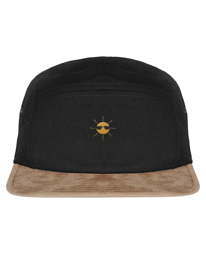 5 panel Daim Sun'glasses par tunetoo