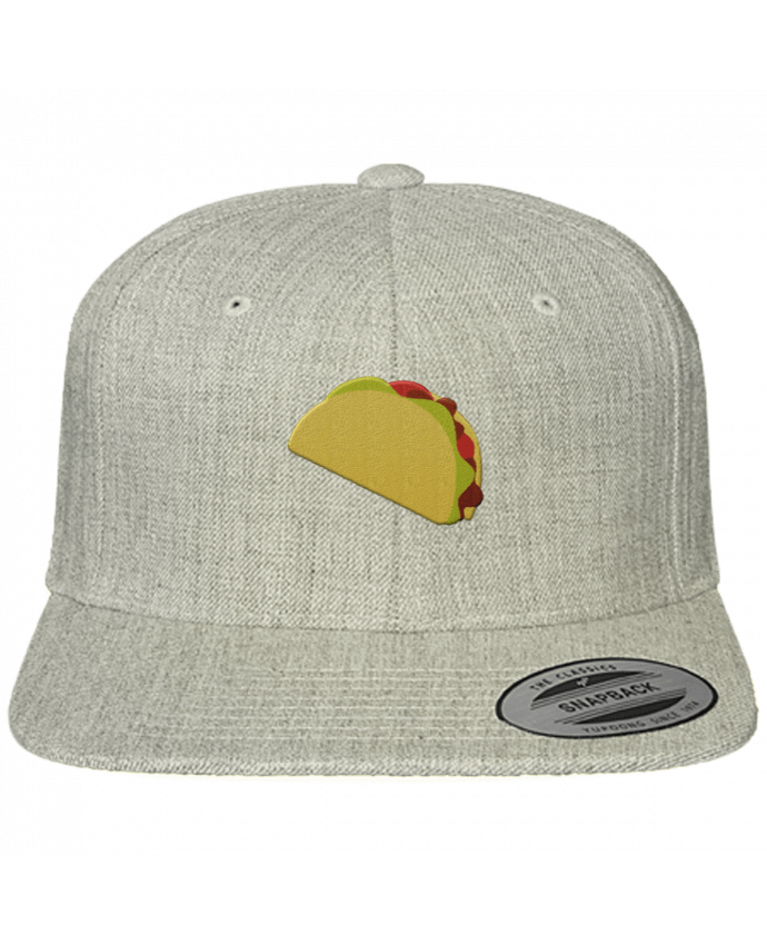 Snapback classique brodé Mexican taco par tunetoo