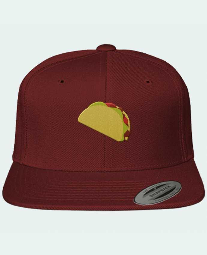 Snapback classique brodé Mexican taco par tunetoo