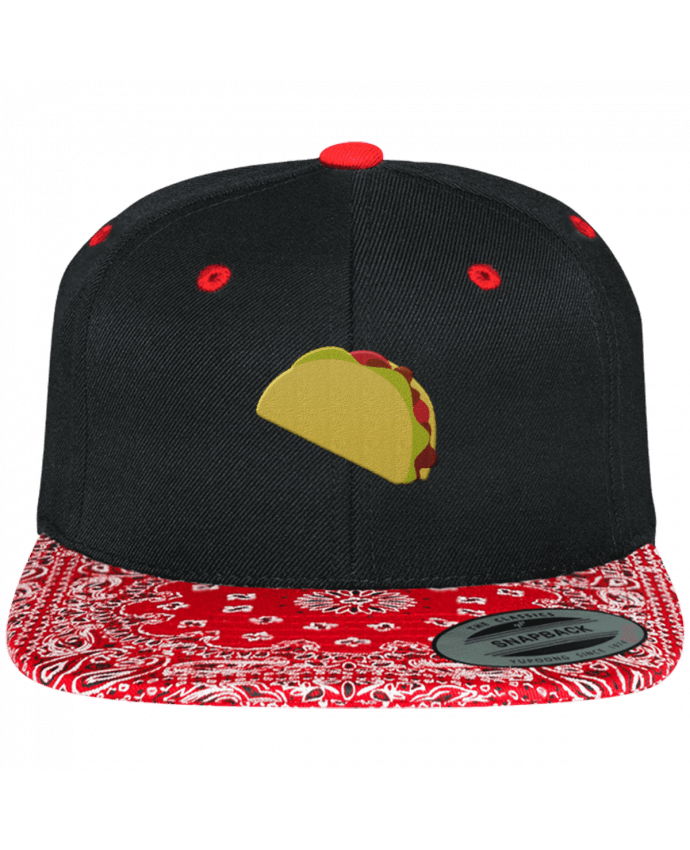 Snapback Cap pattern Mexican taco by tunetoo