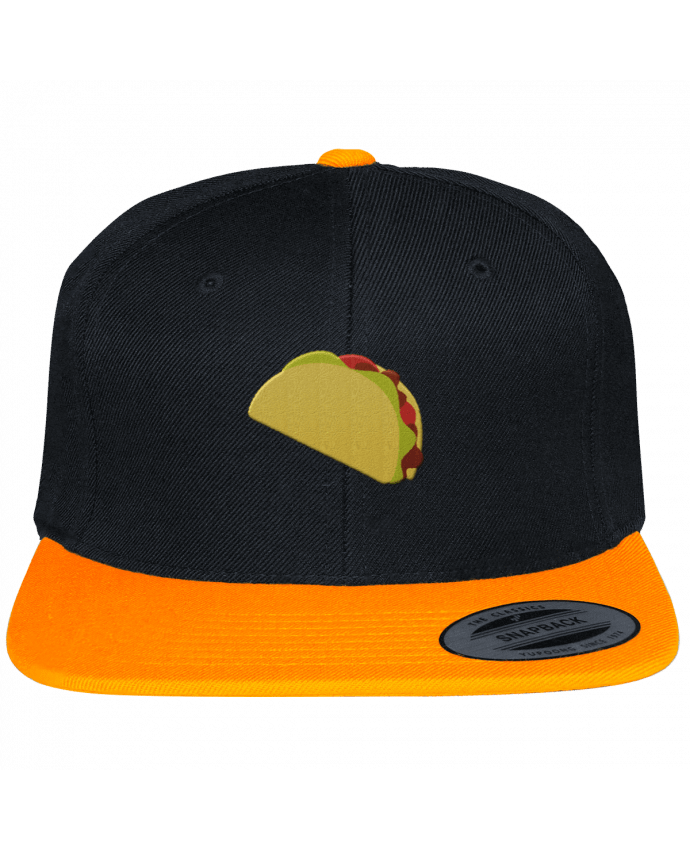 Snapback cap two-one varsity Mexican taco by tunetoo