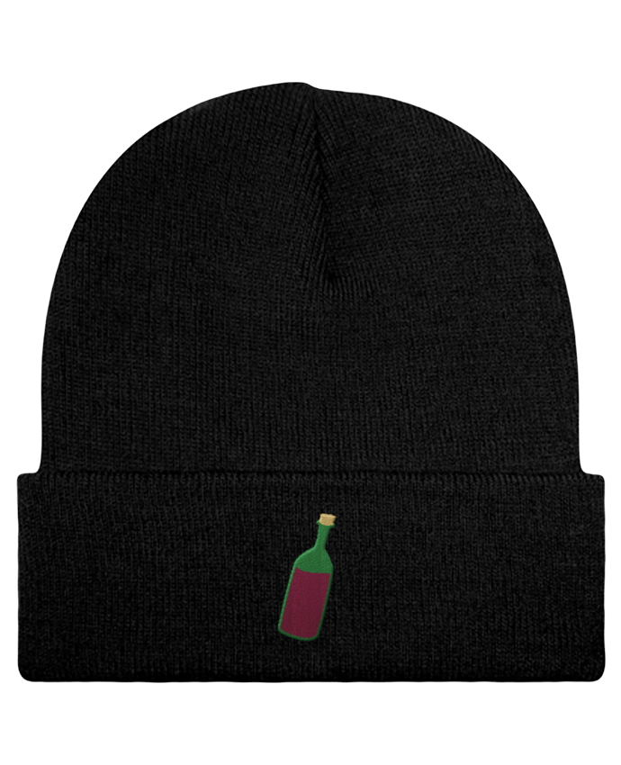 Bonnet à revers Wine bottle par tunetoo