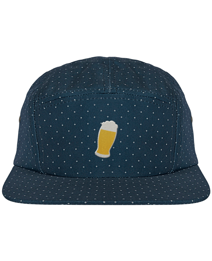 5 Panel Cap dot pattern Beer by tunetoo