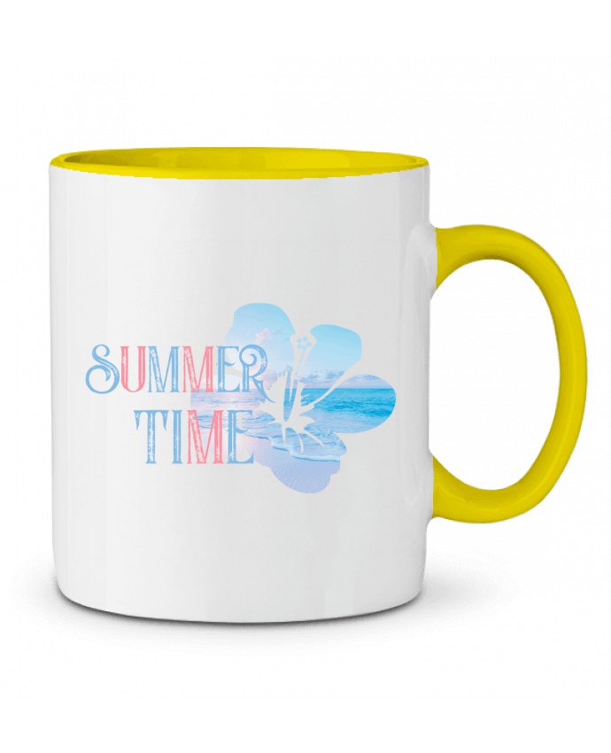 Two-tone Ceramic Mug Summer time Clarté