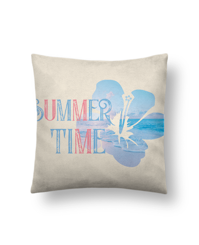 Cushion suede touch 45 x 45 cm Summer time by Clarté