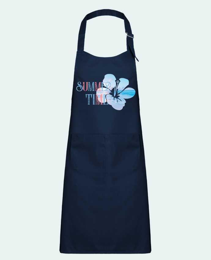 Kids chef pocket apron Summer time by Clarté