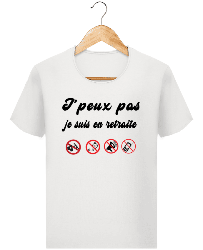 T-shirt Men Stanley Imagines Vintage Je peux pas je suis en retraite by jorrie