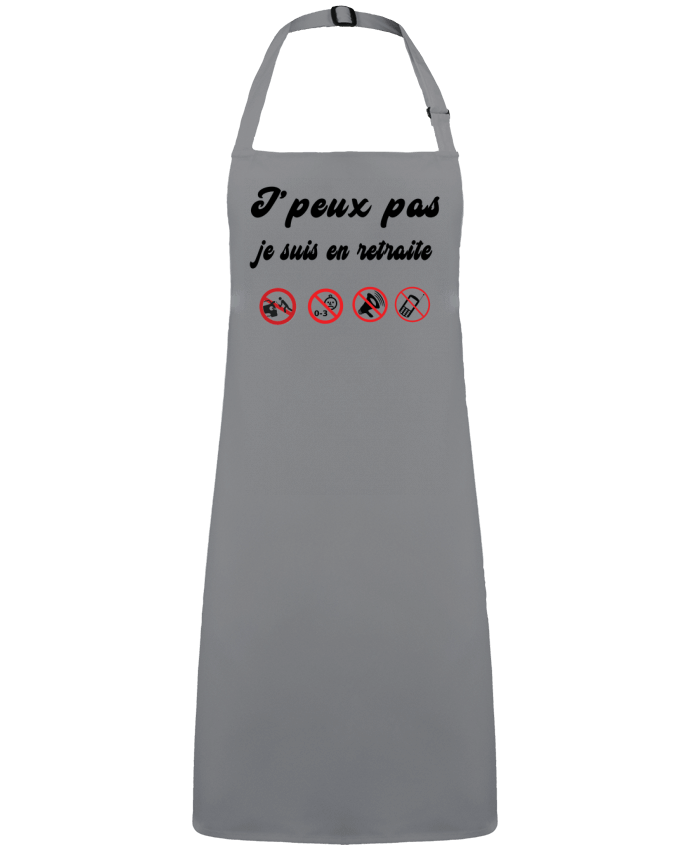 Tablier Je peux pas je suis en retraite par  jorrie