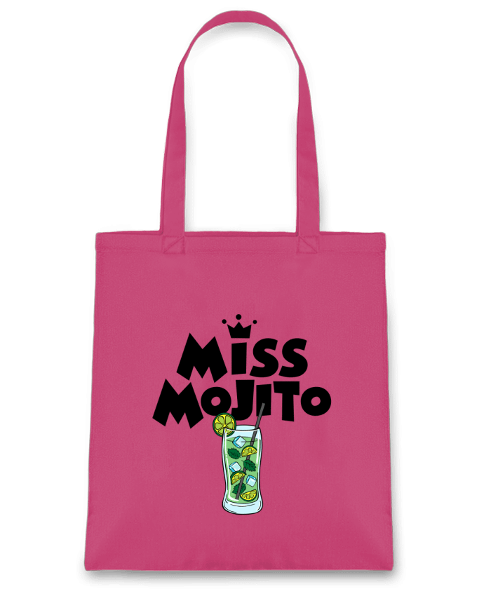 Tote Bag cotton Miss Mojito by Andie'Zign