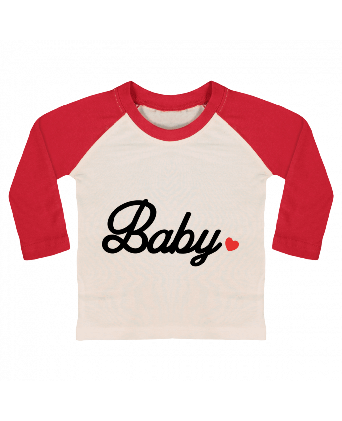 Tee-shirt Bébé Baseball ML Baby par Nana