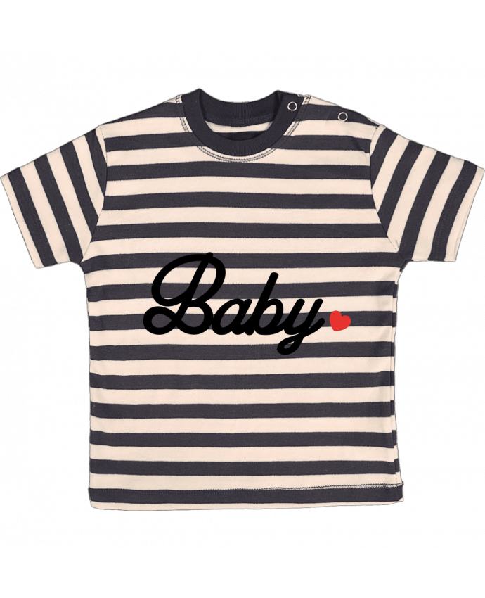 Tee-shirt bébé à rayures Baby par Nana