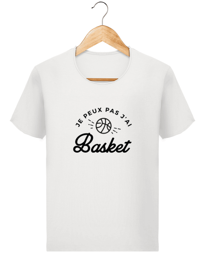 Camiseta Hombre Stanley Imagine Vintage Je peux pas j'ai Basket por Nana