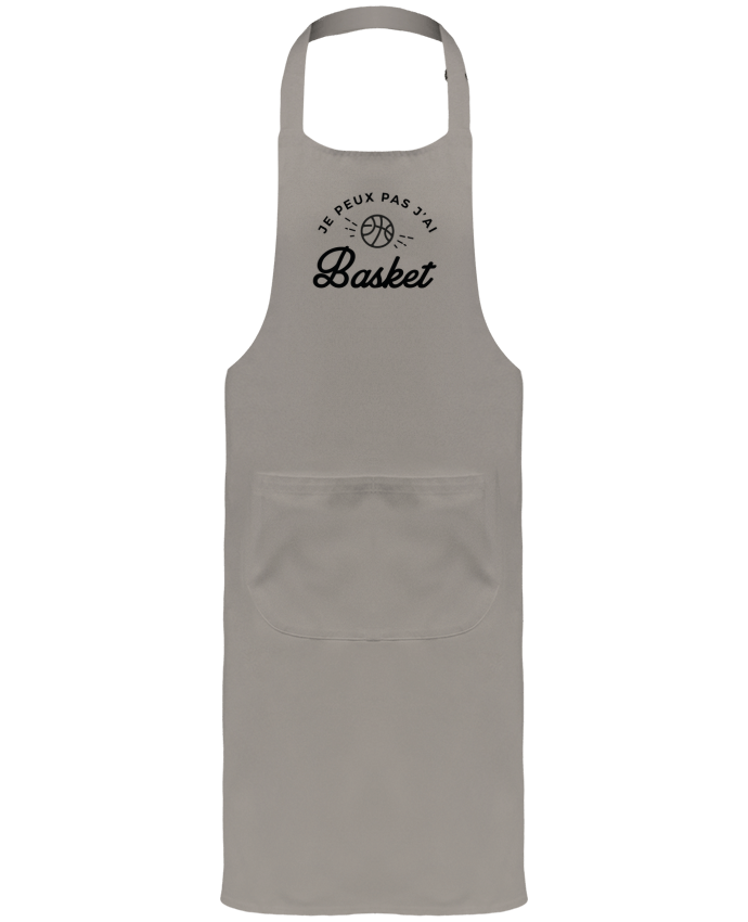 Tablier avec poches Je peux pas j'ai Basket par Nana