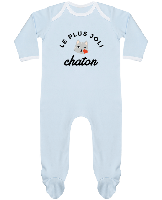 Body Pyjama Bébé Le plus joli chaton par Nana