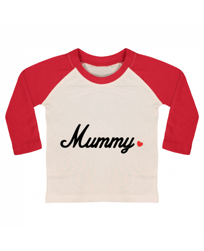 T-shirt baby Baseball long sleeve Mummy by Nana