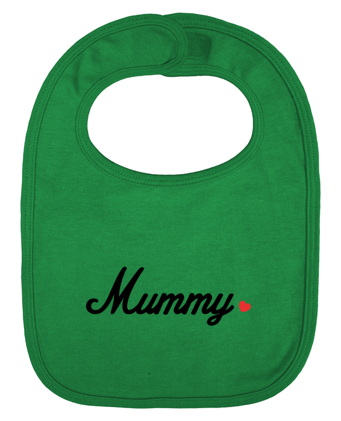 Baby Bib plain and contrast Mummy by Nana