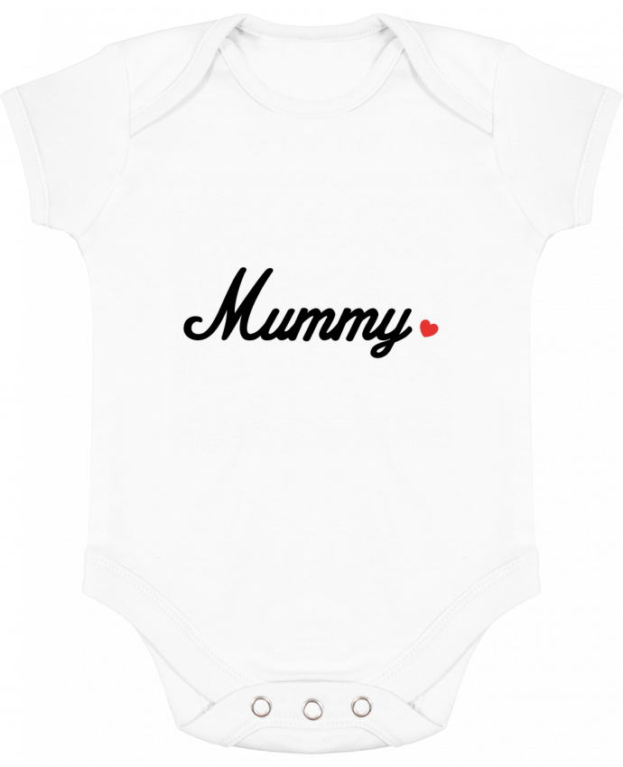 Body bébé manches contrastées Mummy par Nana