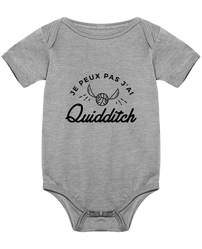 Body Bebé Je peux pas j'ai Quidditch por Nana