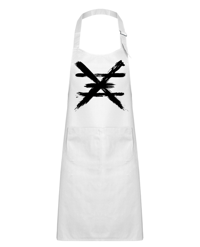 Tablier Enfant Copper Symbol - Black Edition par Lidra