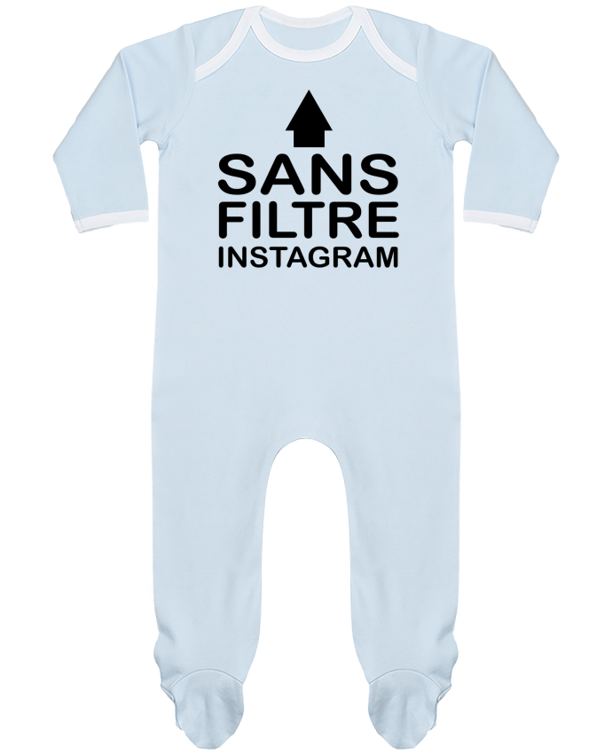 Body Pyjama Bébé Sans filtre instagram par jorrie